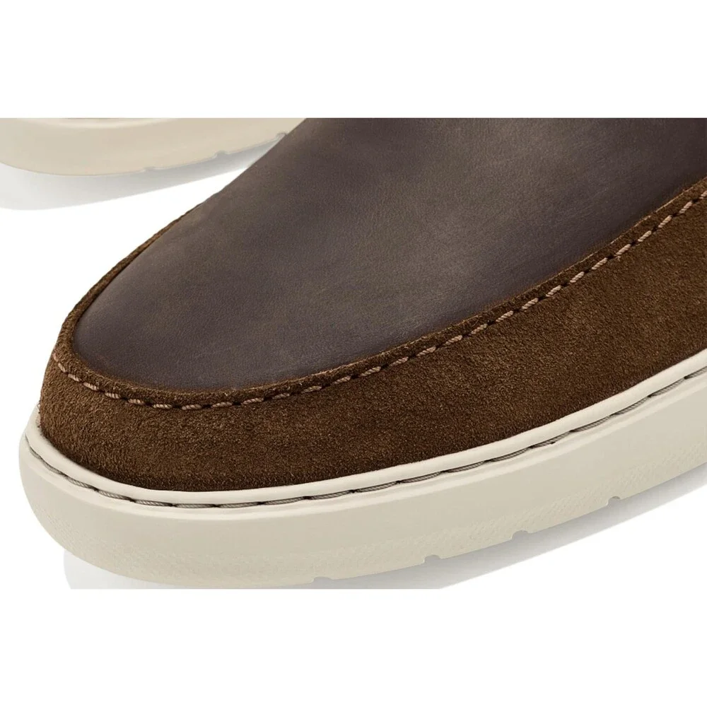 Clarks Flexwell Step 26187779 Men's 7.5 M Beeswax Slip-On Casual Shoes LIQ1577